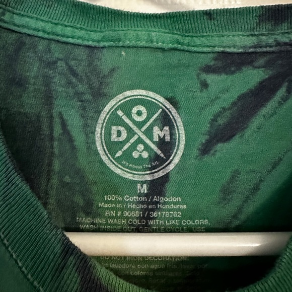 Pawsitive Vibes Dom Rasta Dreadlock Cat Tie-Dye T-Shirt - Picture 3 of 3